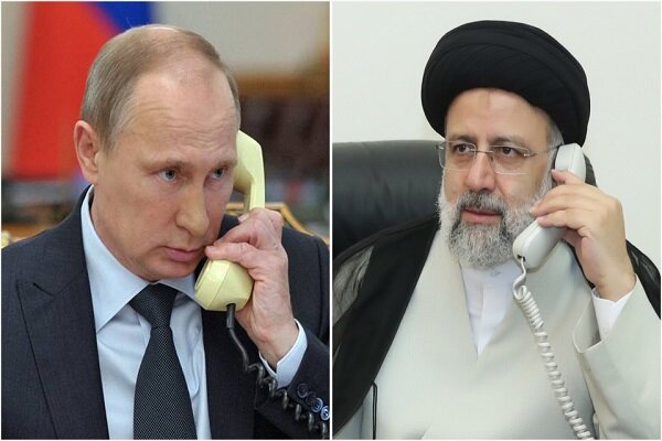 رئیسی و پوتین، تلفنی گفت‌وگو کردند