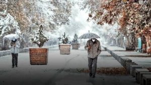 برف و باران در ۱۱ استان