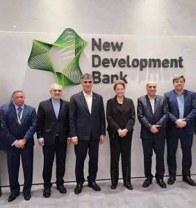 دیدار فرزین با رئیس بانک توسعه نوین بریکس/ روسف: موافق عضویت ایران در بانک بریکسم