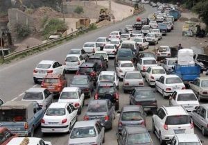 ترافیک سنگین در محورهای شمالی