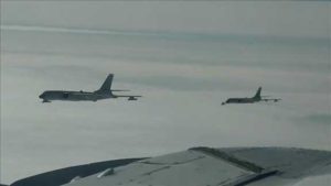 بمب‌افکن‌های دوربرد روسیه بر فراز دریای بالتیک پرواز کردند