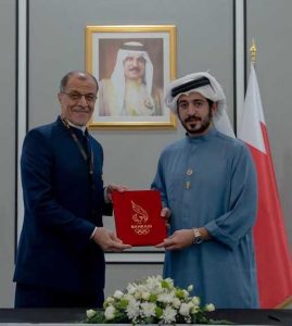 امضای تفاهمنامه همکاری بین کمیته ملی المپیک ایران و بحرین