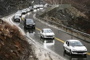 بارش باران در ۵ استان نوار شمالی کشور